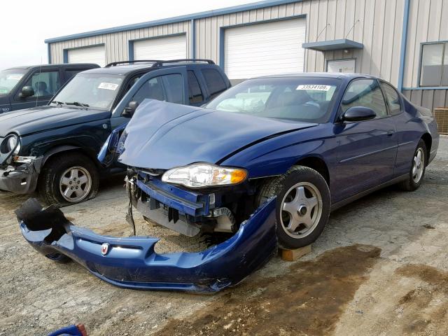 2G1WW15E639224802 - 2003 CHEVROLET MONTE CARL 蓝色 照片 2