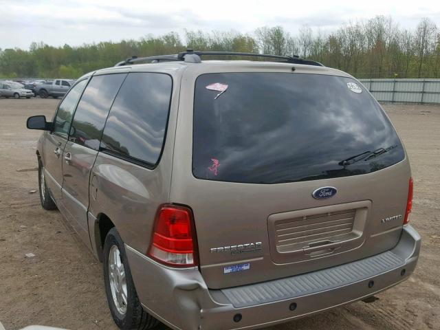 2FMDA58244BA36727 - 2004 FORD FREESTAR L GOLD photo 3