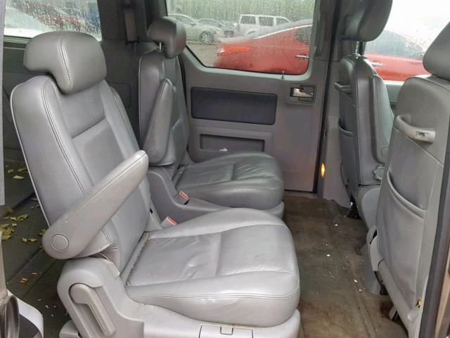 2FMDA58244BA36727 - 2004 FORD FREESTAR L GOLD photo 6