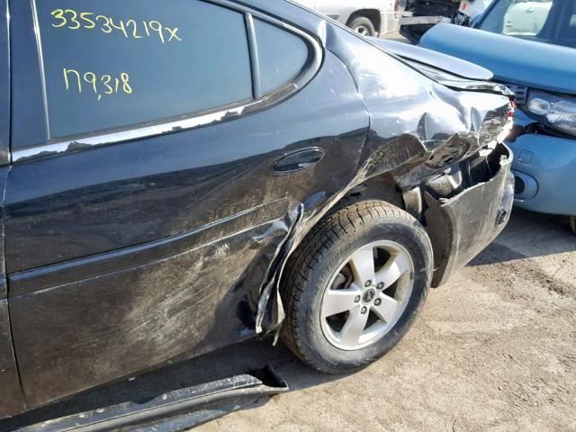 2G2WP552961228626 - 2006 PONTIAC GRAND PRIX 黑色 照片 9