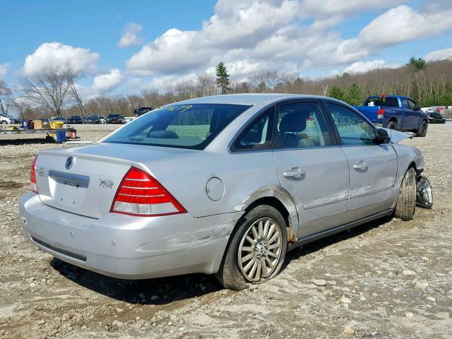 1MEHM421X5G623871 - 2005 MERCURY MONTEGO PR SILVER photo 4