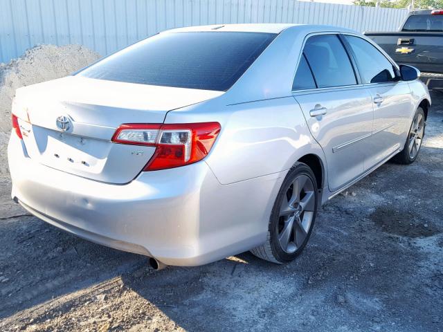 4T1BF1FK9CU071132 - 2012 TOYOTA CAMRY BASE SILVER photo 4