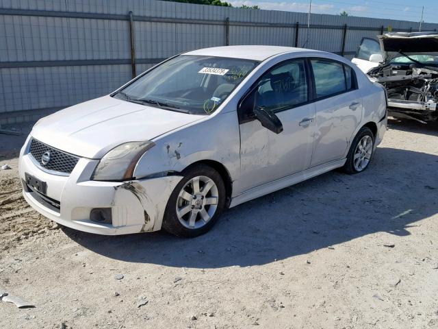 3N1AB6AP8AL671890 - 2010 NISSAN SENTRA 2.0 WHITE photo 2