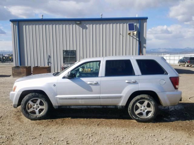 1J4HR58295C504557 - 2005 JEEP GRAND CHER SILVER photo 9