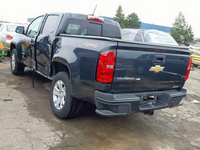 1GCGTCEN8J1238833 - 2018 CHEVROLET COLORADO L TEAL photo 3