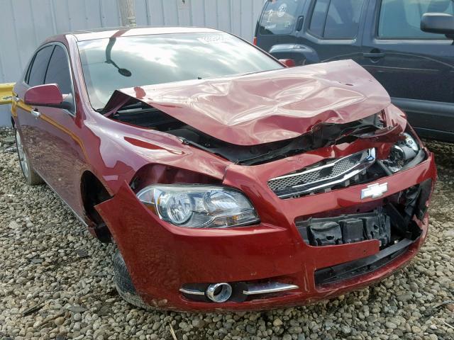 1G1ZE5EU0BF301197 - 2011 CHEVROLET MALIBU LTZ RED photo 1