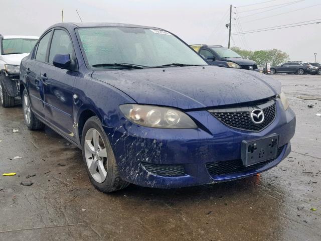 JM1BK32F261467297 - 2006 MAZDA 3 I BLUE photo 1