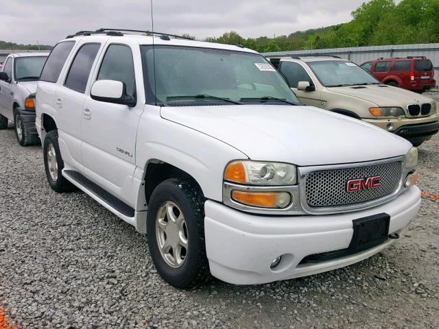 1GKEK63U54J193896 - 2004 GMC YUKON DENA WHITE photo 1