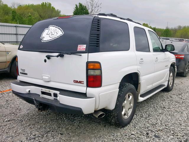 1GKEK63U54J193896 - 2004 GMC YUKON DENA WHITE photo 4