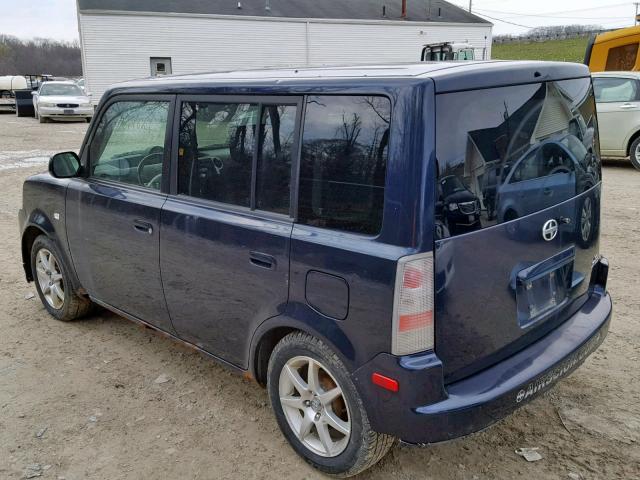 JTLKT334554028123 - 2005 TOYOTA SCION XB 蓝色 照片 3
