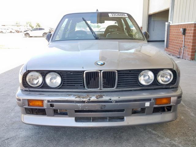 WBSAK0309J2195136 - 1988 BMW M3 SILVER photo 9