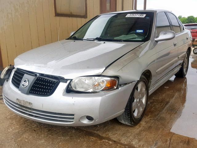 3N1AB51D26L497984 - 2006 NISSAN SENTRA SE- SILVER photo 2