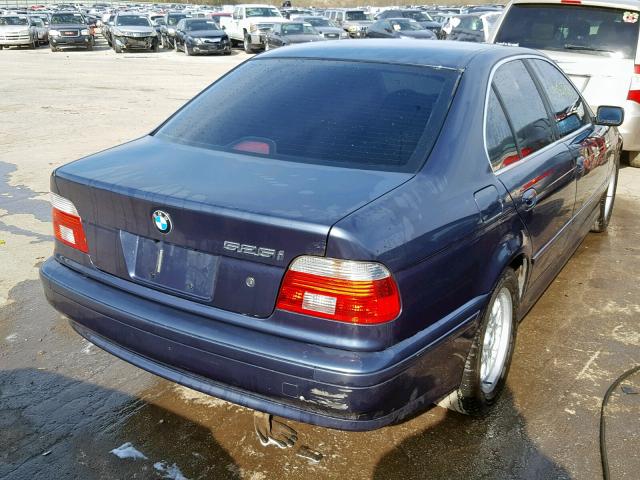 WBADT43402GY96175 - 2002 BMW 525 I AUTO BLUE photo 4