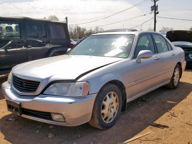 JH4KA96654C000374 - 2004 ACURA 3.5RL GRAY photo 2