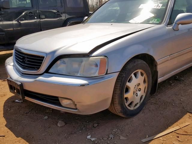 JH4KA96654C000374 - 2004 ACURA 3.5RL GRAY photo 9