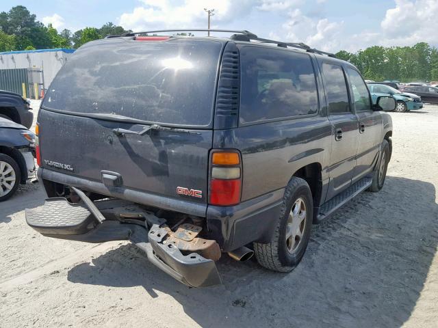 1GKFK66U64J131505 - 2004 GMC YUKON XL D GRAY photo 4