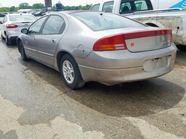 2B3HD46R1XH760188 - 1999 DODGE INTREPID TAN photo 3