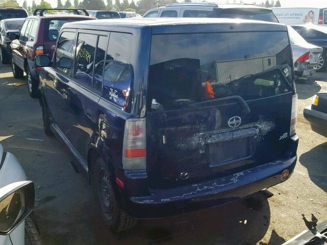 JTLKT324650180999 - 2005 TOYOTA SCION XB 蓝色 照片 3