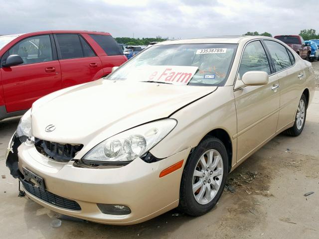 JTHBF30G620069251 - 2002 LEXUS ES 300 GOLD photo 2