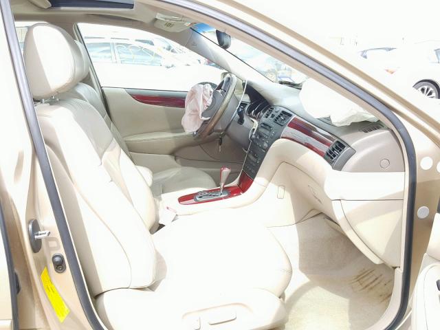 JTHBF30G620069251 - 2002 LEXUS ES 300 GOLD photo 5