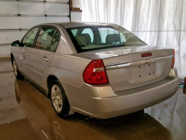 1G1ZS51F66F225104 - 2006 CHEVROLET MALIBU LS 银色 照片 3
