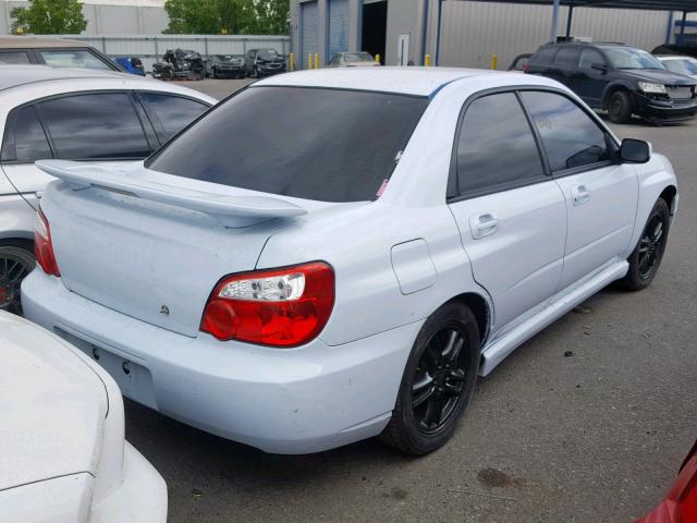 JF1GD29695H508990 - 2005 SUBARU IMPREZA WR WHITE photo 4