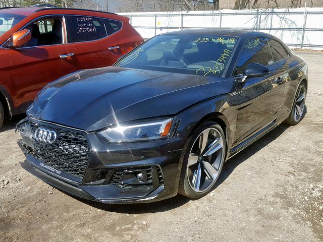 WUAPWAF57JA903976 - 2018 AUDI RS5 BLACK photo 2