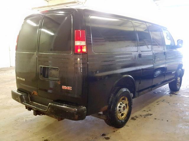 1GTHG35U761204373 - 2006 GMC SAVANA G35 BLACK photo 4