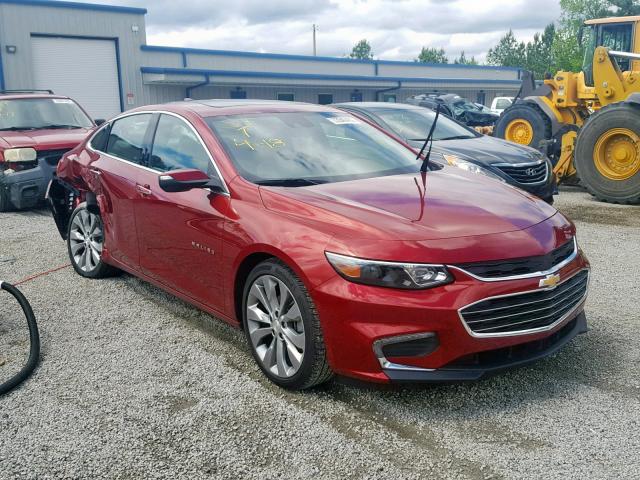 1G1ZH5SX2HF279279 - 2017 CHEVROLET MALIBU PRE RED photo 1