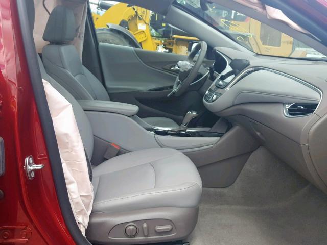 1G1ZH5SX2HF279279 - 2017 CHEVROLET MALIBU PRE RED photo 5