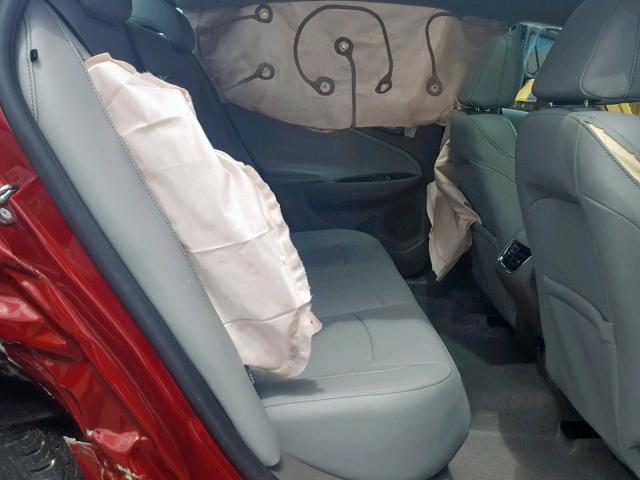 1G1ZH5SX2HF279279 - 2017 CHEVROLET MALIBU PRE RED photo 6