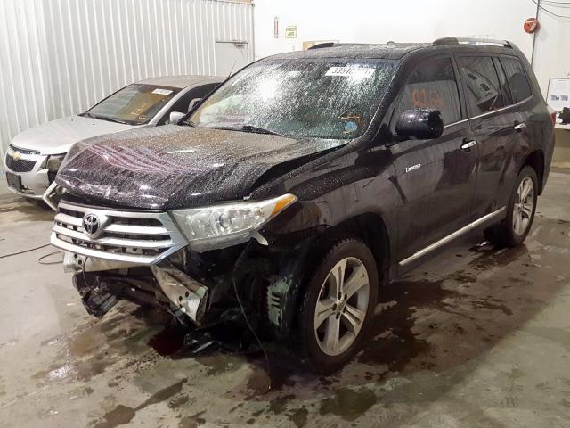 5TDYK3EH4DS119105 - 2013 TOYOTA HIGHLANDER LIMITED  photo 2