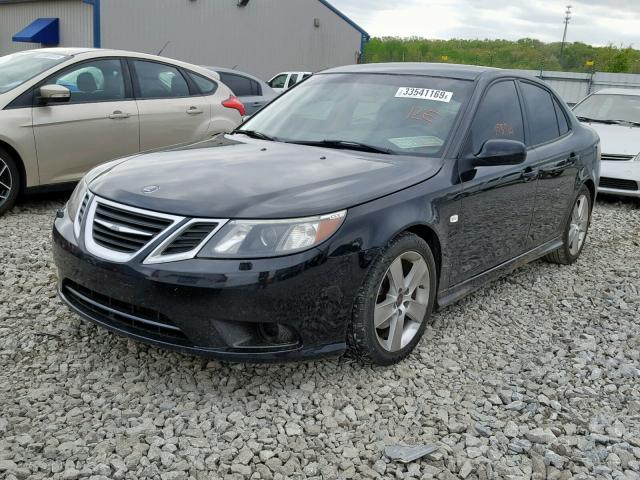 YS3FB49Y681153324 - 2008 SAAB 9-3 2.0T BLACK photo 2