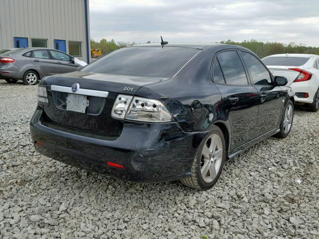 YS3FB49Y681153324 - 2008 SAAB 9-3 2.0T BLACK photo 4