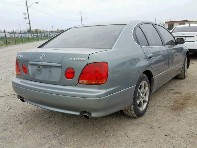 JT8BD69S920161288 - 2002 LEXUS GS 300 GREEN photo 4