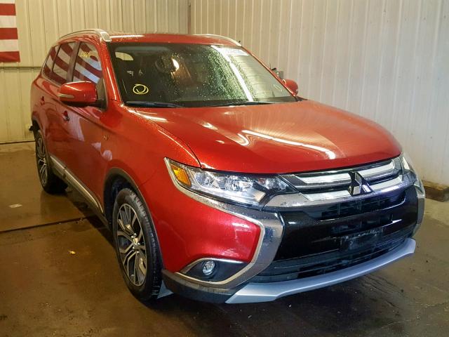 JA4JZ4AX8HZ008426 - 2017 MITSUBISHI OUTLANDER RED photo 1