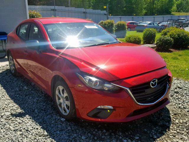 JM1BM1T76F1245013 - 2015 MAZDA 3 SV RED photo 1