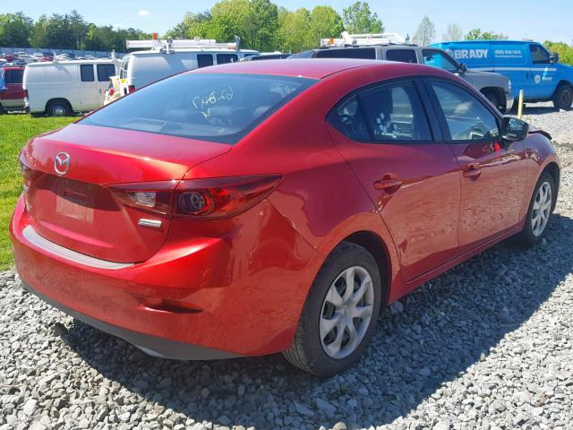 JM1BM1T76F1245013 - 2015 MAZDA 3 SV RED photo 4