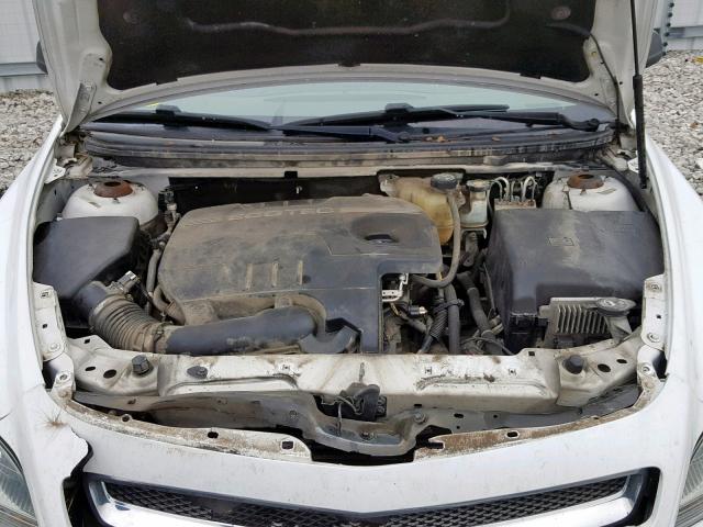 1G1ZG57B394213076 - 2009 CHEVROLET MALIBU LS WHITE photo 7