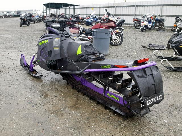 4UF19SNW1KT116417 - 2019 ARCC SNOWMOBILE BLACK photo 3