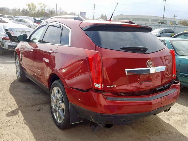 3GYFNBEY4BS542634 - 2011 CADILLAC SRX PERFOR 红色 照片 3