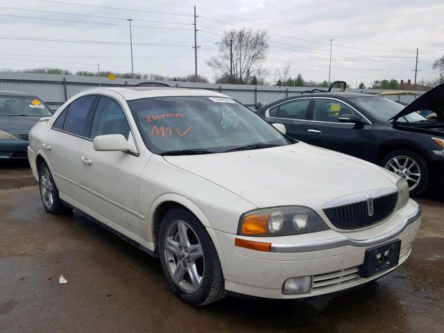 1LNHM87A12Y608193 - 2002 LINCOLN LS WHITE photo 1