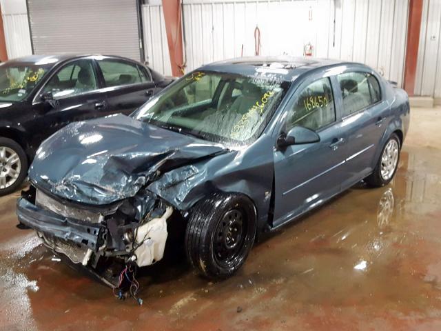 1G1AL55F467701056 - 2006 CHEVROLET COBALT LT TEAL photo 2