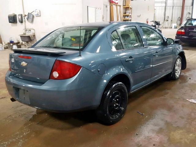 1G1AL55F467701056 - 2006 CHEVROLET COBALT LT TEAL photo 4