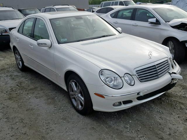 WDBUF56J36A969127 - 2006 MERCEDES-BENZ E 350 WHITE photo 1