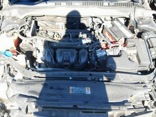 3FA6P0G72ER328753 - 2014 FORD FUSION S CHARCOAL photo 7