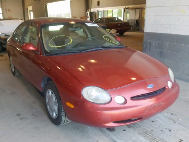 1FALP52U7VA113120 - 1997 FORD TAURUS GL RED photo 1