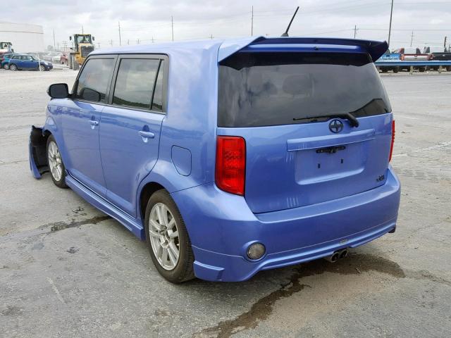 JTLZE4FE0A1115992 - 2010 TOYOTA SCION XB 蓝色 照片 3