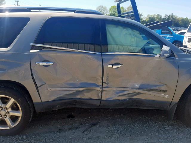 5GZER33798J160291 - 2008 SATURN OUTLOOK XR ტალღისფერი ფოტო 9