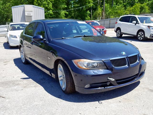 WBAVB33576PS06650 - 2006 BMW 330 I BLUE photo 1